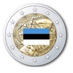 Estónia 2€ Erasmus 2022